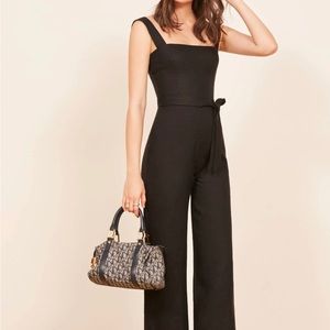 Reformation Birch linen jumpsuit 4P